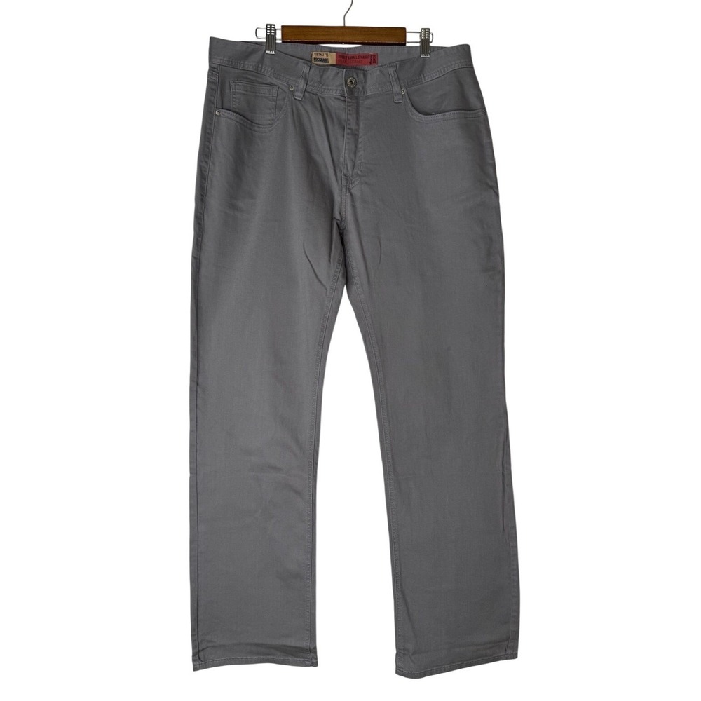 ROCK & ROLL Jeans Mens 38 X 36 Relaxed Double Barrel Straight Vintage 46 Western - Picture 1 of 9